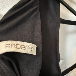 Arden B Backless Black Dress